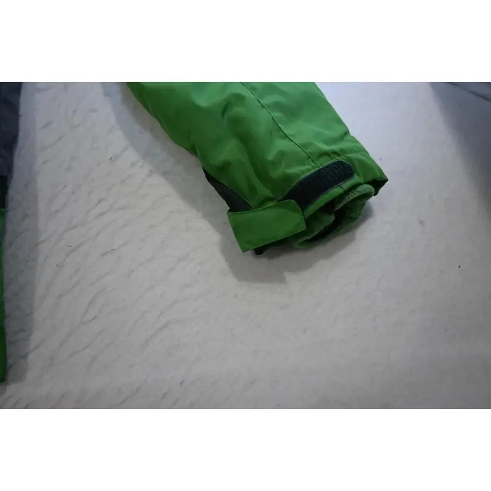 Lands End Winter Hoodie Jacket Green Insulated Boys Sz XL‎